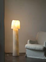 Vellum Sculptural Floor Lamp – Modern Artisan Lighting for Living Room & Bedroom