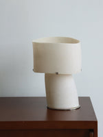 Vellum Sculptural Table Lamp with Warm Diffused Glow