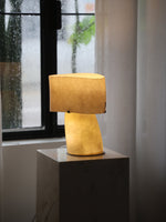 Vellum Sculptural Table Lamp with Warm Diffused Glow