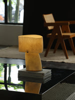 Vellum Sculptural Table Lamp with Warm Diffused Glow