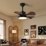 Velmora Ceiling Fan Light with LED, Modern Flush Mount for Living Spaces
