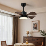 Velmora Ceiling Fan Light with LED, Modern Flush Mount for Living Spaces