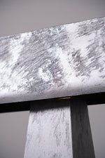 Veltan Sculptural Table Lamp in Antique Stainless Steel for Modern Interiors