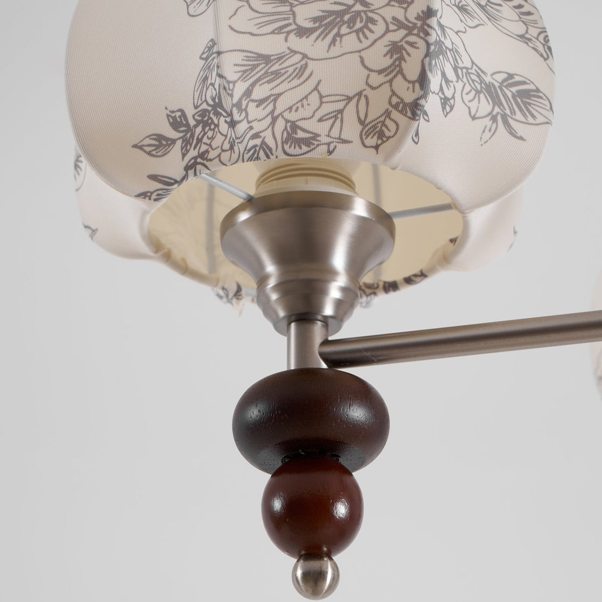Velvet Petal Chandelier – Modern Fabric Pendant Light for Dining Room and Living Room