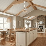 Venturo Cage Ceiling Fan with Pivoting Head and Remote Control
