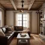 Venturo Cage Ceiling Fan with Pivoting Head and Remote Control