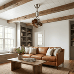 Venturo Cage Ceiling Fan with Pivoting Head and Remote Control