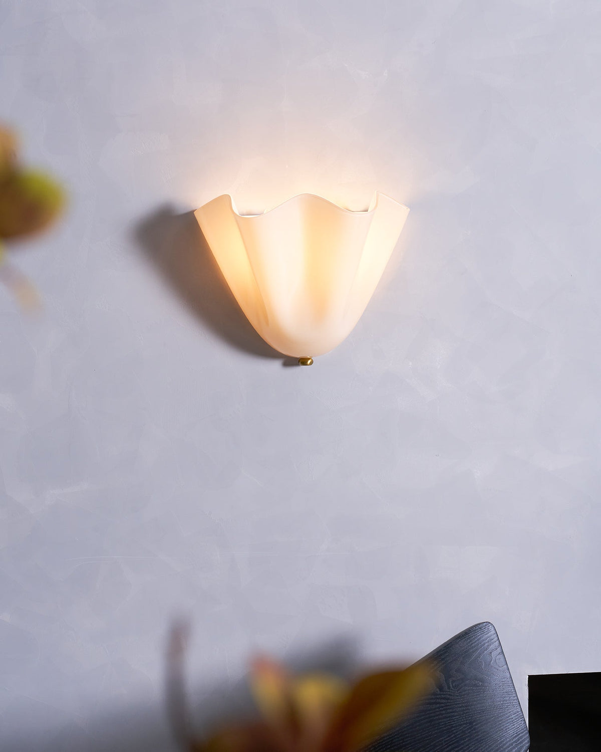 Petalia Sculptural Glass Wall Sconce | Modern Organic Lighting