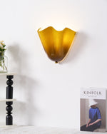 Petalia Sculptural Glass Wall Sconce | Modern Organic Lighting