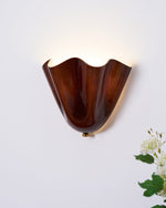 Petalia Sculptural Glass Wall Sconce | Modern Organic Lighting