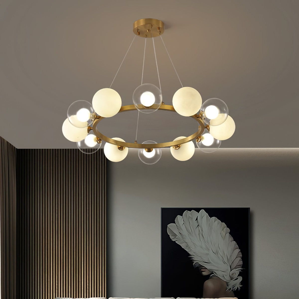 Verbier Glass Chandeliers