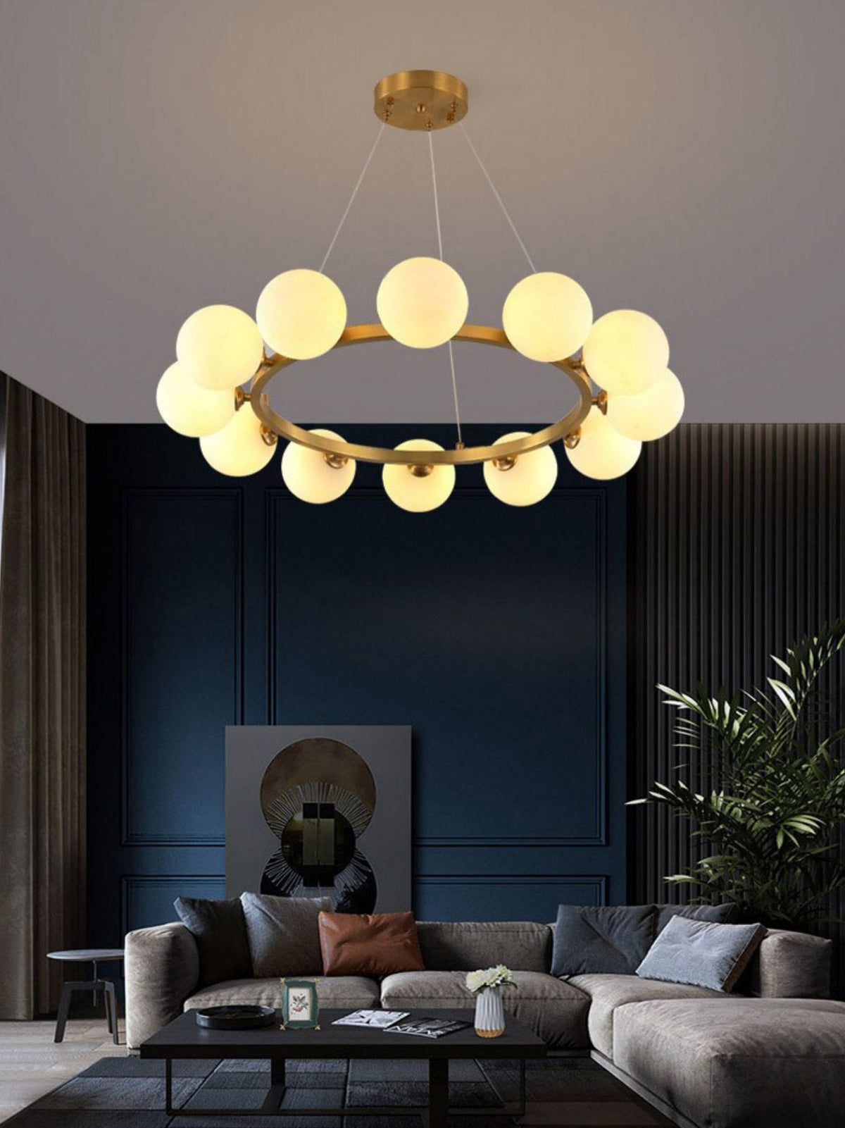 Verbier Glass Chandeliers