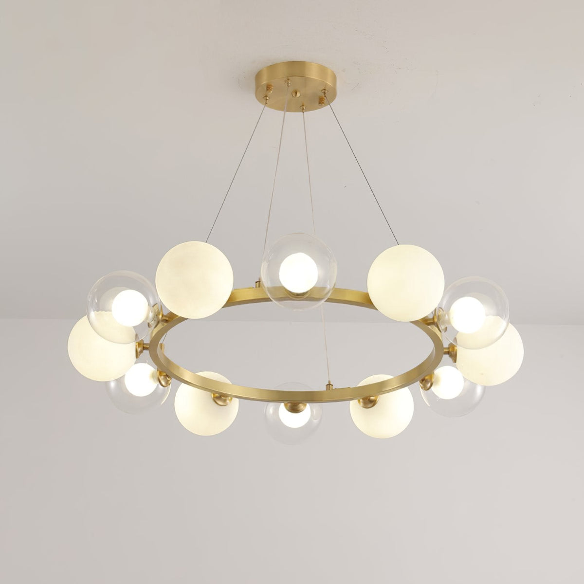 Verbier Glass Chandeliers