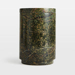 Verdant Stone Candle Holder – Sculptural Marble Table Accent