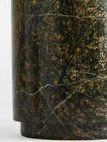 Verdant Stone Candle Holder – Sculptural Marble Table Accent