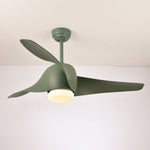 Verdantia Aero 52" Ceiling Fan with Integrated LED Light in Sage Green
