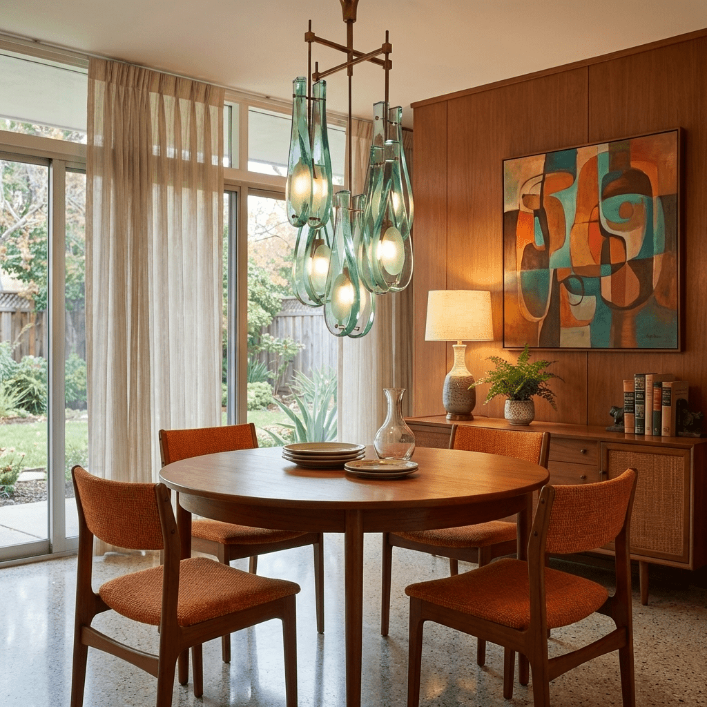 Verdelle Cascade Chandelier – Modern Glass Pendant Light for Dining Room & Living Room