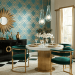 Verdelle Cascade Chandelier – Modern Glass Pendant Light for Dining Room & Living Room