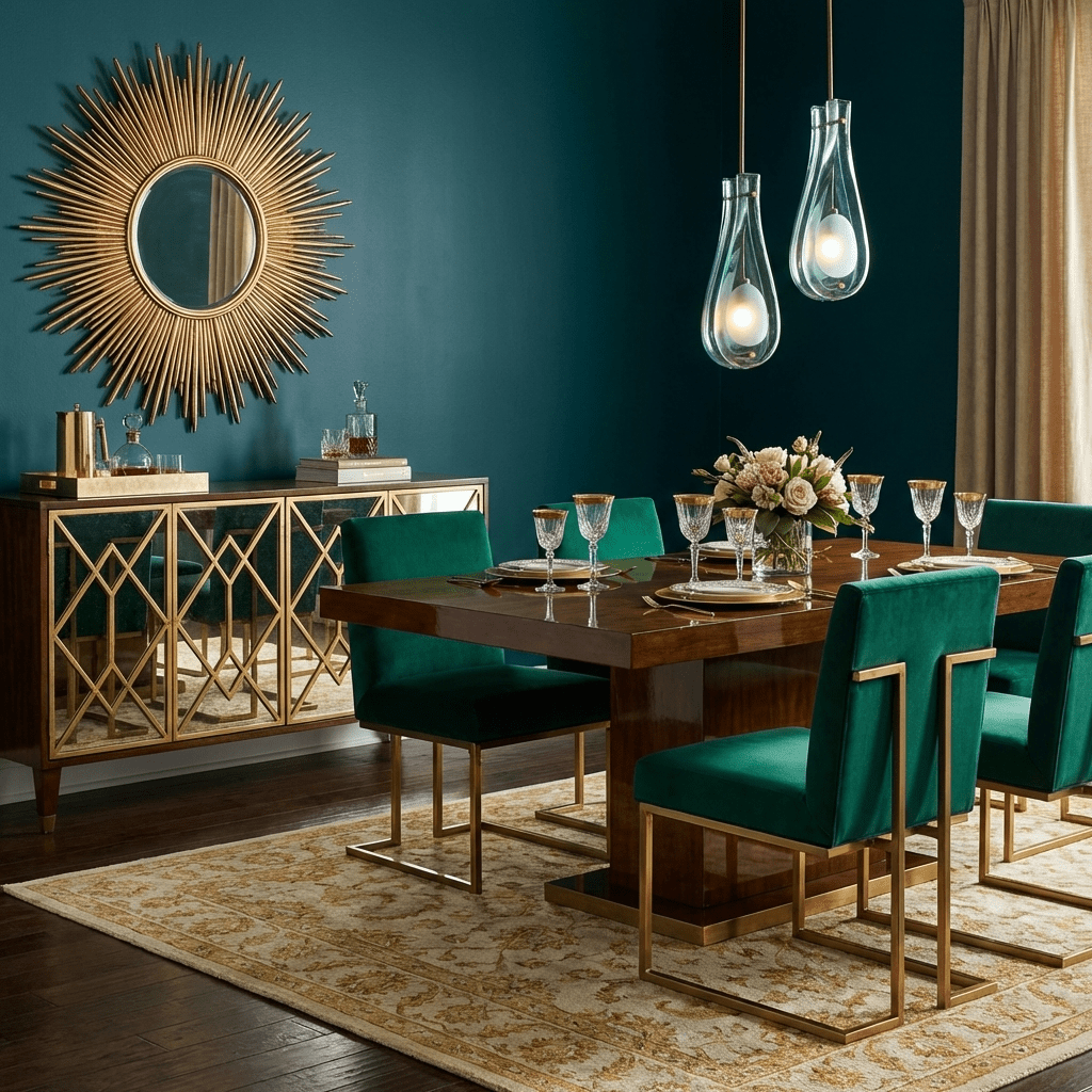 Verdelle Cascade Chandelier – Modern Glass Pendant Light for Dining Room & Living Room