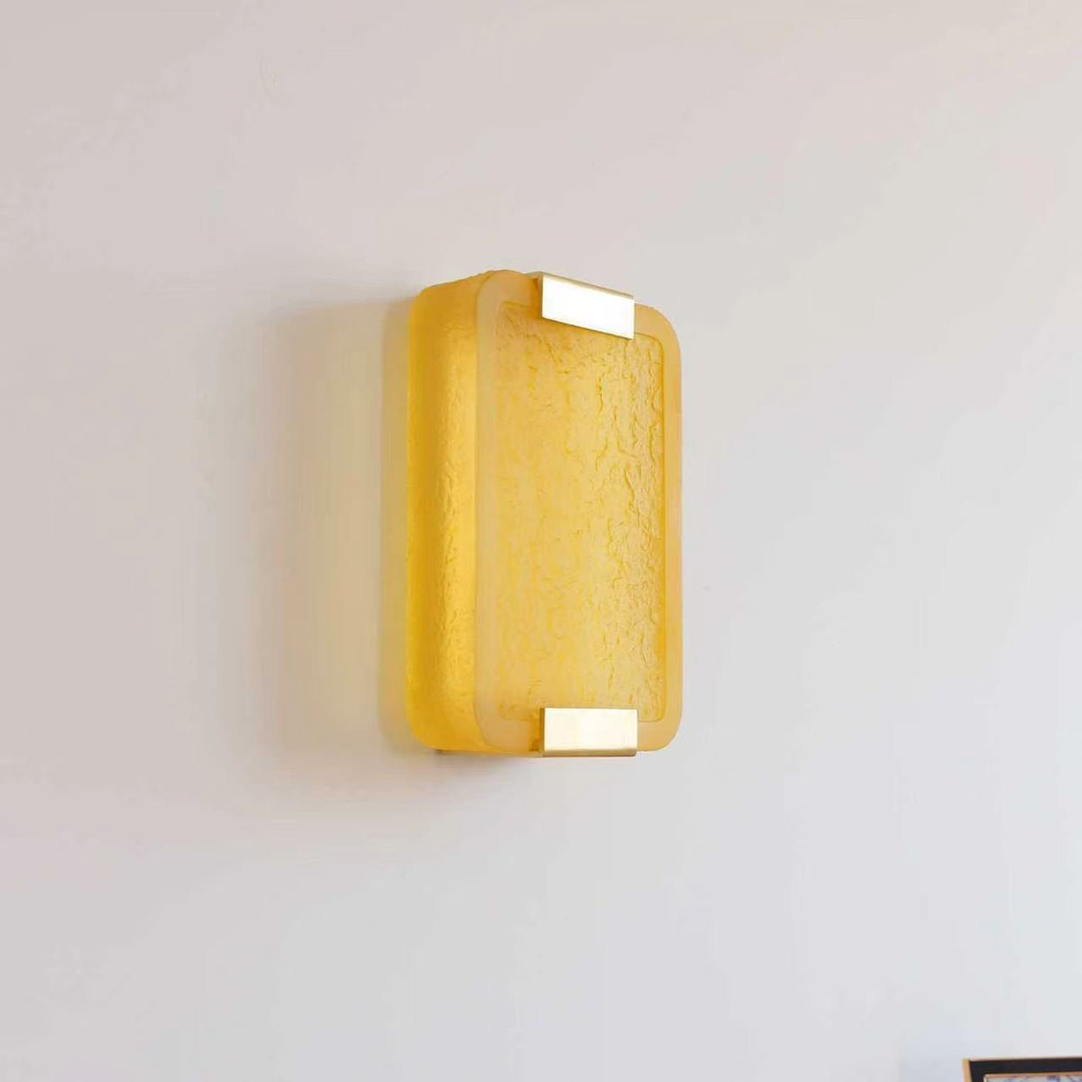 Verella Cast Resin Wall Sconce – Modern Artisan LED Wall Light