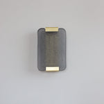 Verella Cast Resin Wall Sconce – Modern Artisan LED Wall Light