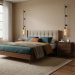 Verita Alabaster LED Wall Sconce in Brass Finish for Modern Interiors