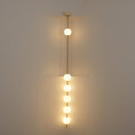 Vertical Balls Wall Lamp
