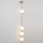 Vertical Balls Wall Lamp