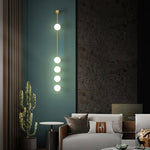 Vertical Balls Wall Lamp