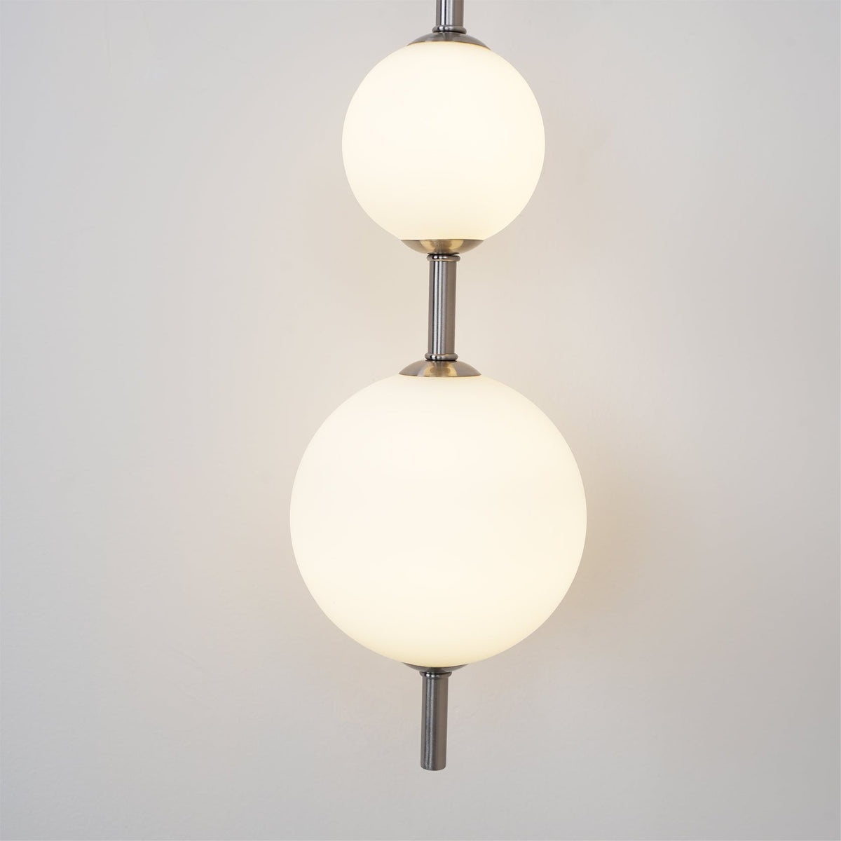 Vertical Globe Plug In Wall Lamp