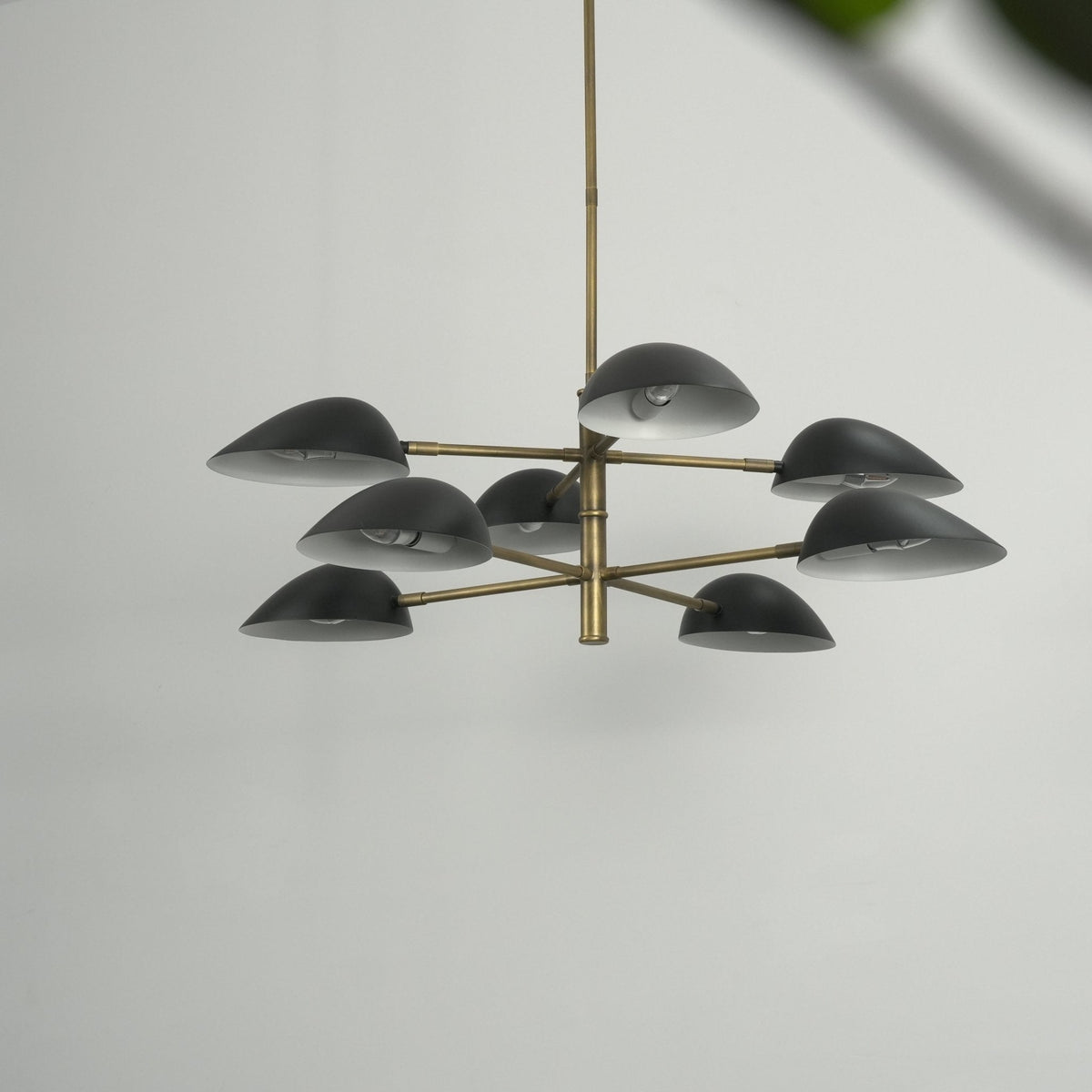 Vespera Brass Chandelier – Modern Statement Lighting for Dining & Living Spaces