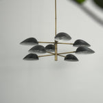 Vespera Brass Chandelier – Modern Statement Lighting for Dining & Living Spaces