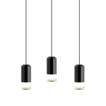 Line Form Pendant Light – Minimalist Geometric LED Chandelier