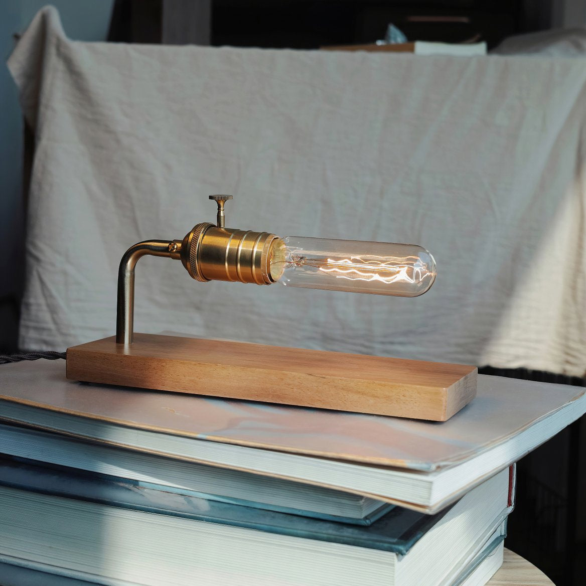 Vintage Banker Table Lamp
