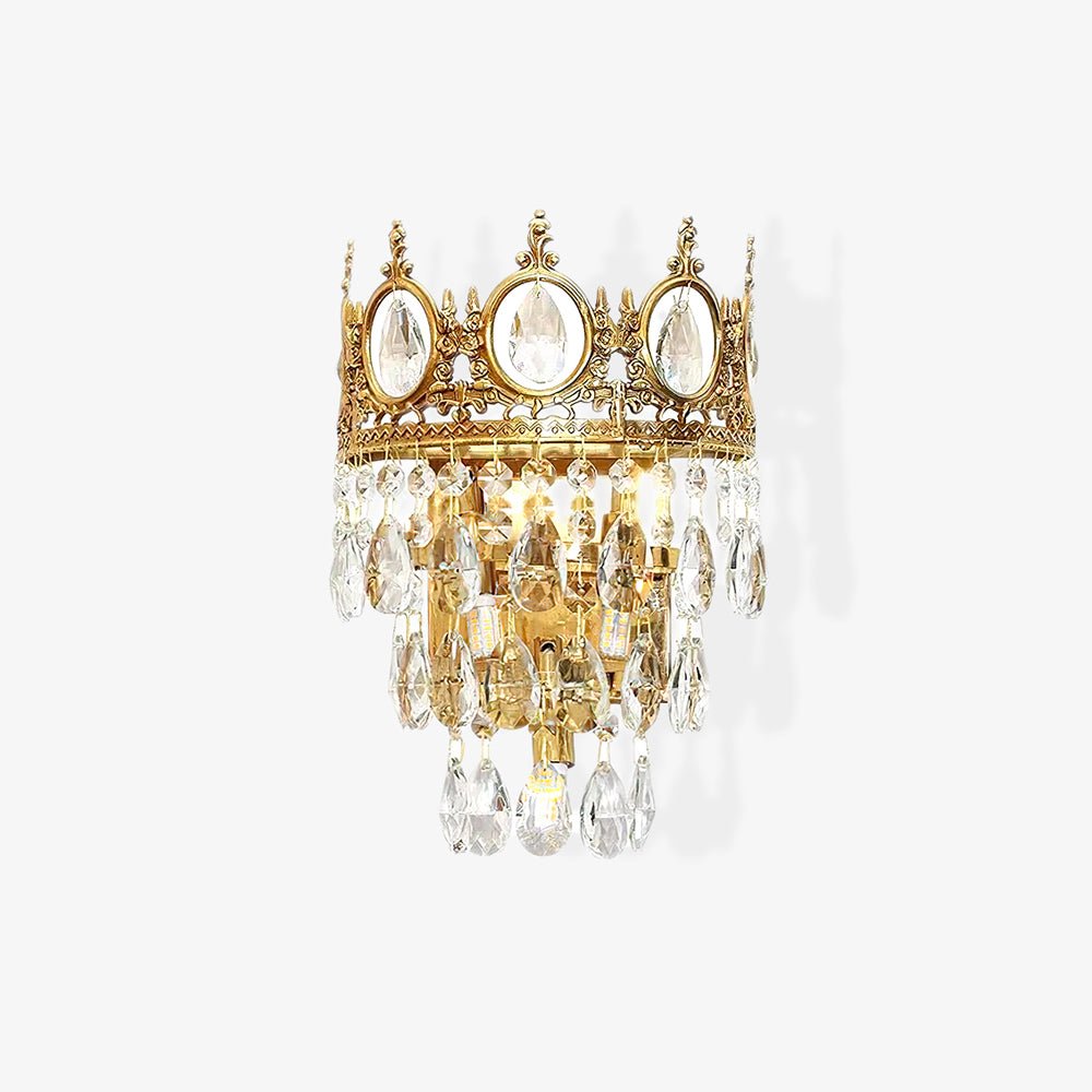 Vintage Crystal Wall Lamp