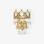 Vintage Crystal Wall Lamp