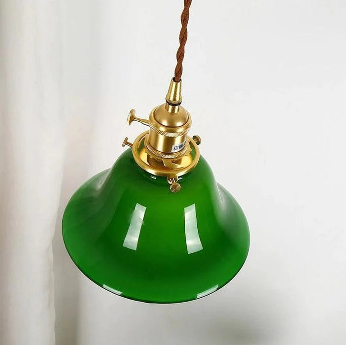 Retro Nordic Industrial Style Creative And Personalized Lace Glass Chandelier