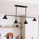 Virelli Cone Chandelier – Modern Minimalist Pendant Light for Dining and Living Spaces
