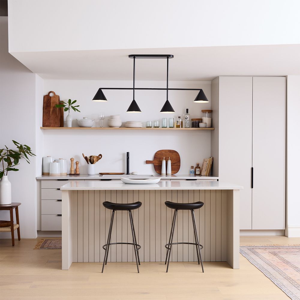 Virelli Cone Chandelier – Modern Minimalist Pendant Light for Dining and Living Spaces
