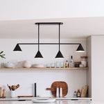 Virelli Cone Chandelier – Modern Minimalist Pendant Light for Dining and Living Spaces
