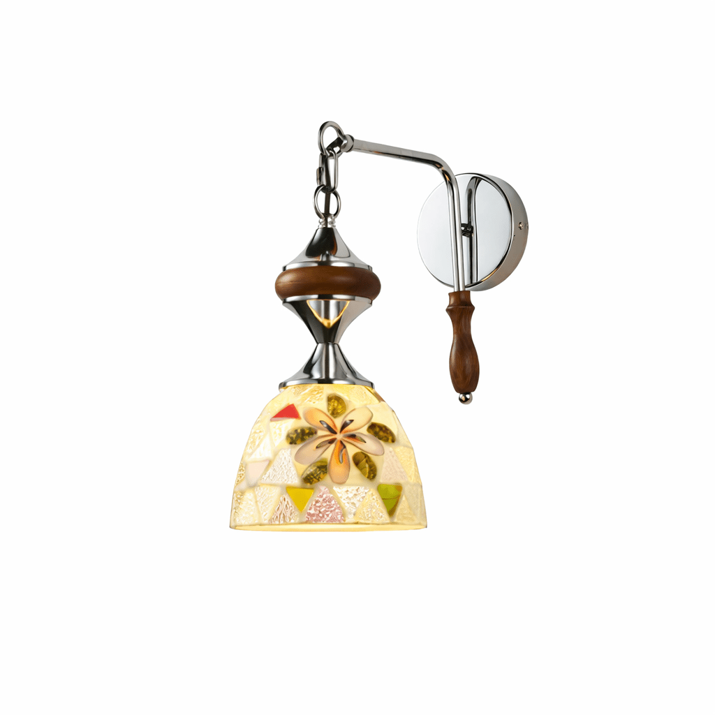 Virello Mosaic Wall Sconce — Art Glass Ambient Lighting for Modern Interiors