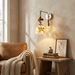 Virello Mosaic Wall Sconce — Art Glass Ambient Lighting for Modern Interiors