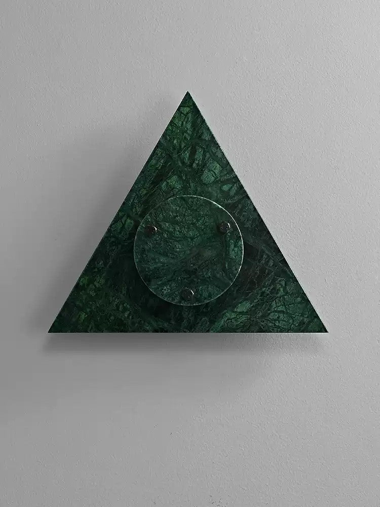 Virida Sculptural Marble Wall Sconce with Integrated LED