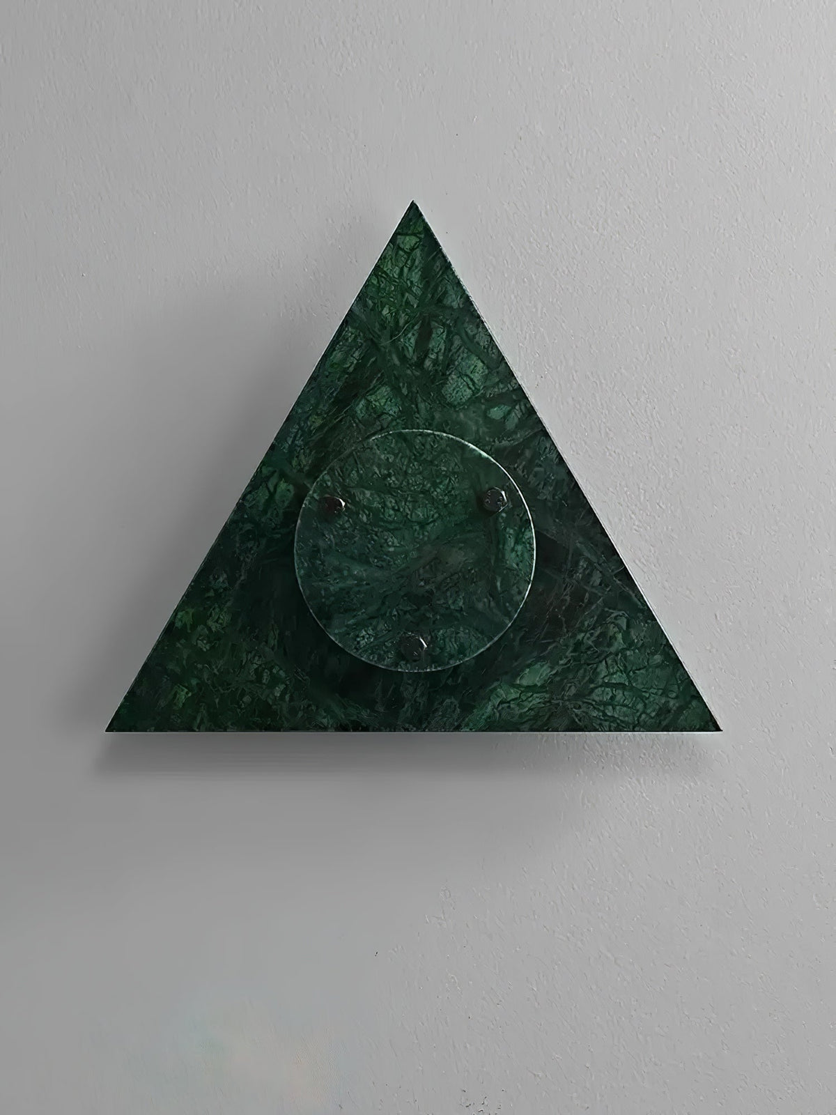 Virida Sculptural Marble Wall Sconce with Integrated LED