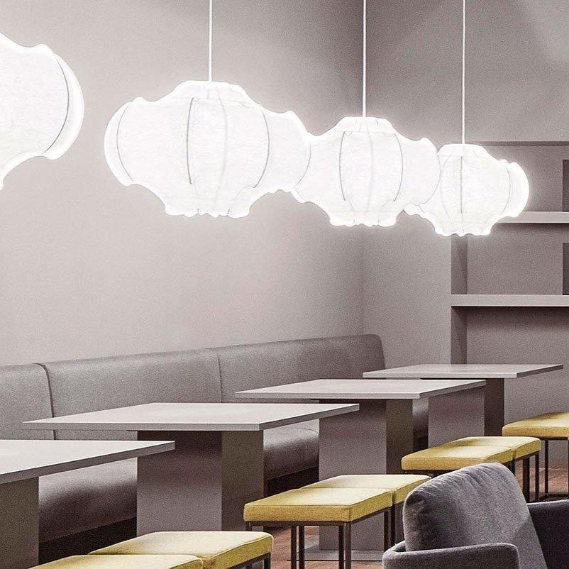 Veil Cocoon Pendant Light – Modern Designer Hanging Lamp for Living & Dining