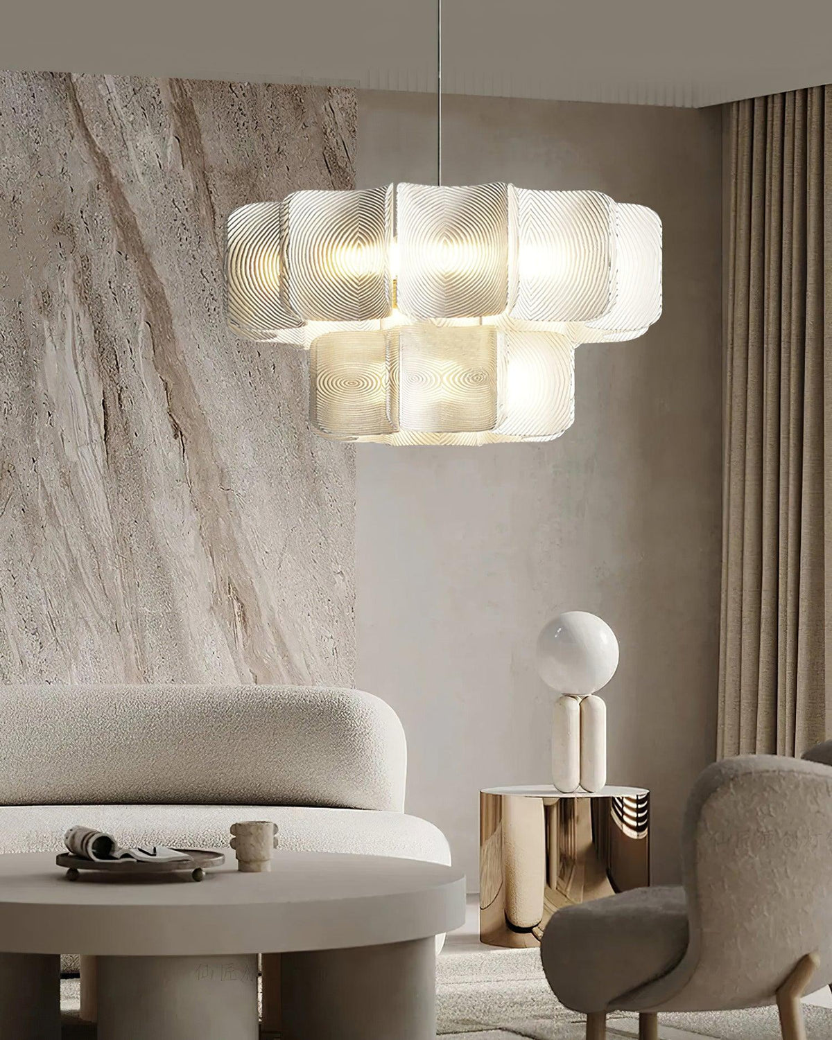 vitre-led-chandelier