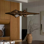 Volar Drift Modern Wood LED Pendant Light for Dining Room and Kitchen Island