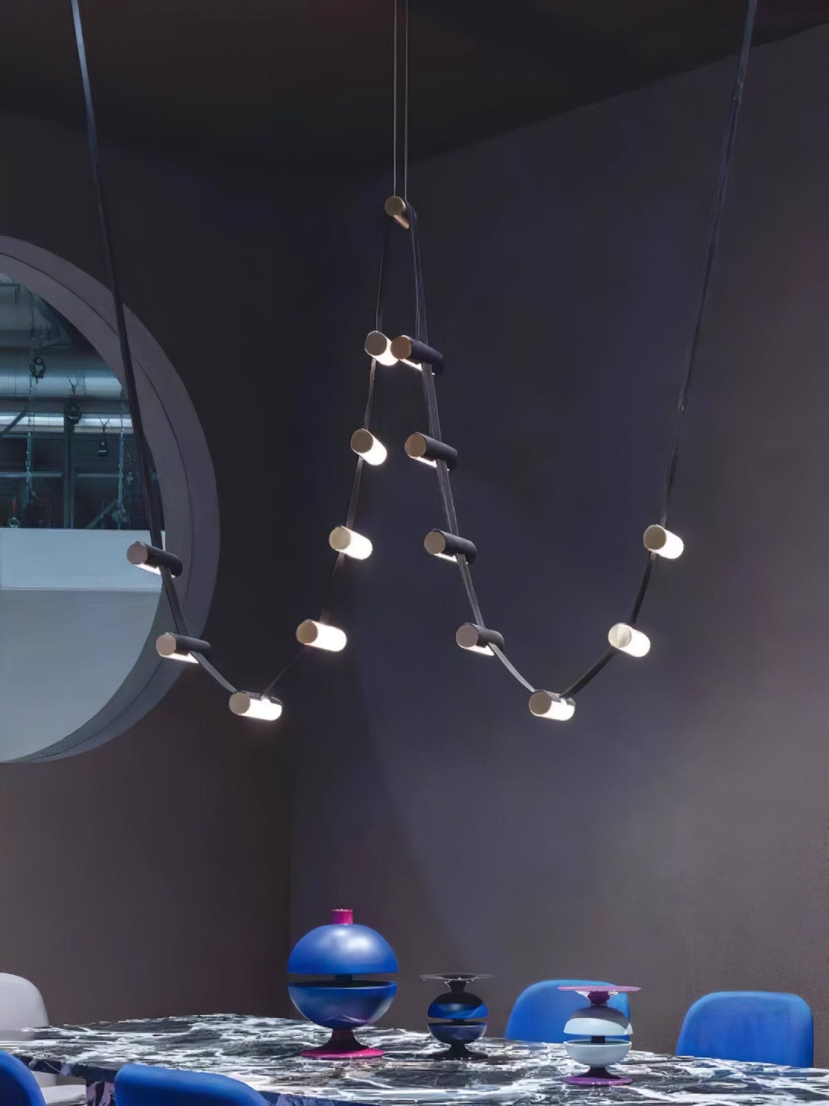 Voltra Belt Linear LED Pendant Light for Modern Interiors