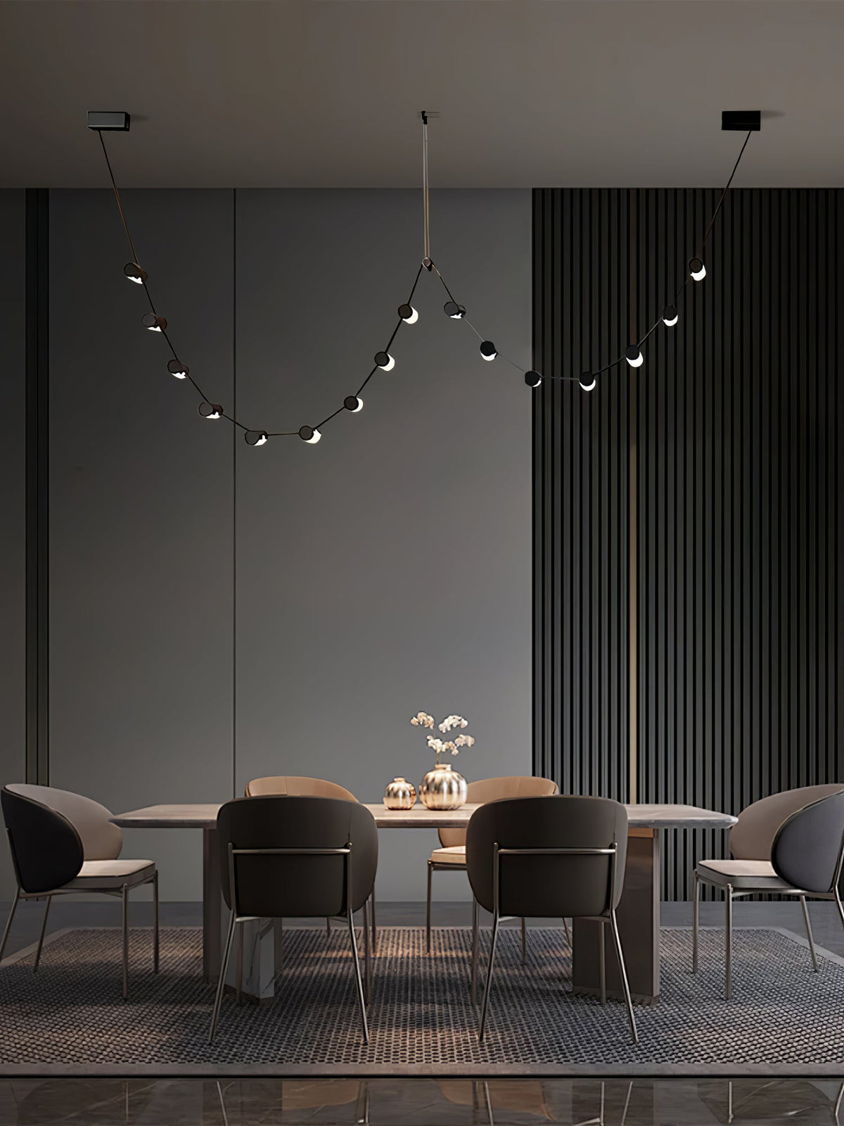 Voltra Belt Linear LED Pendant Light for Modern Interiors
