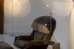 Wa Wa LED Table Lamp in Stainless Steel and Glass